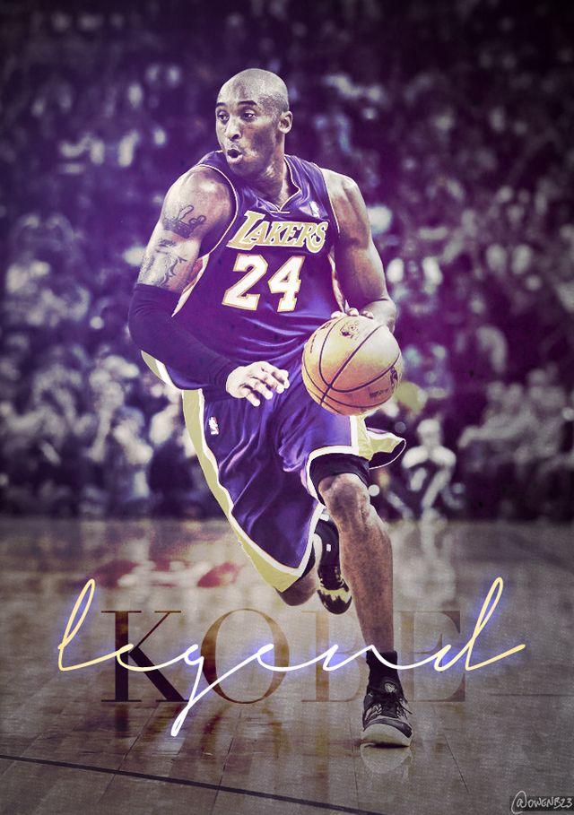 Kobe Bryant Portrait HD Wide Wallpaper for Widescreen