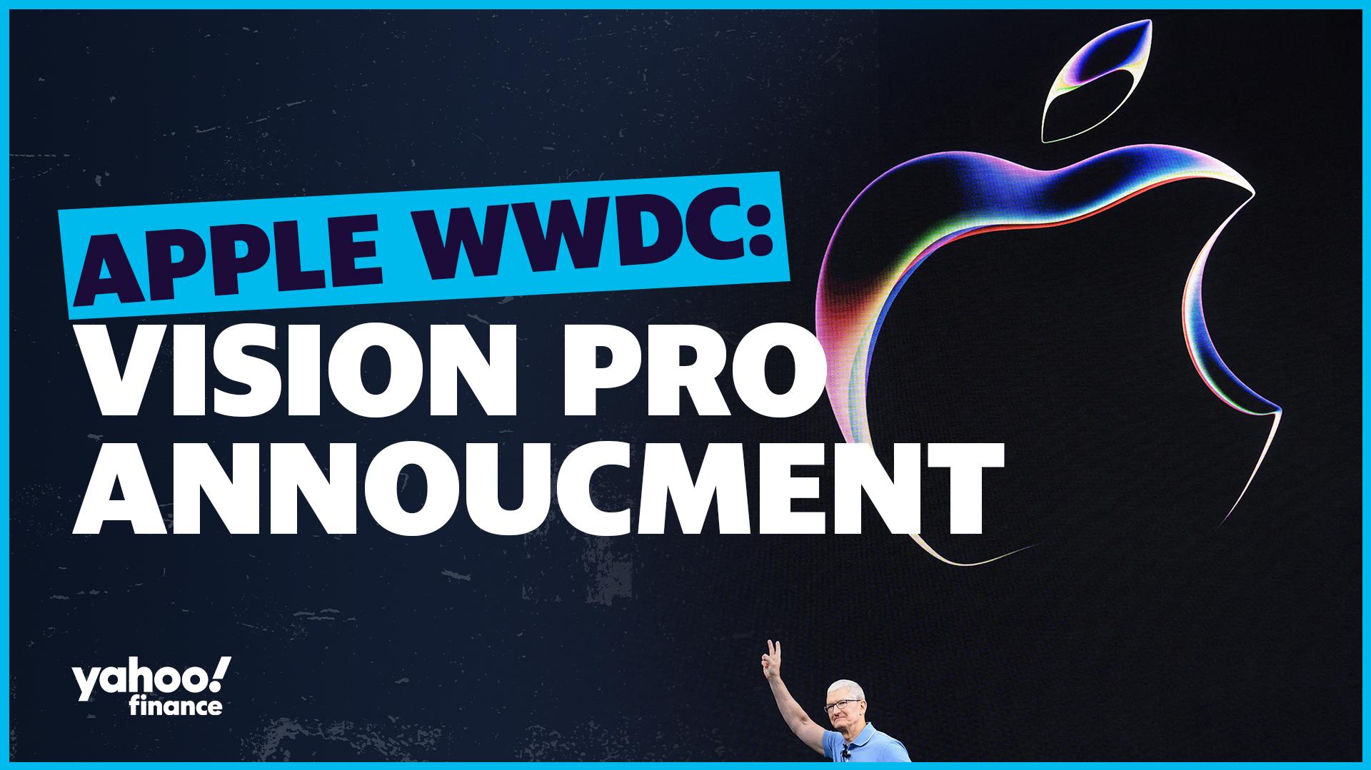 Apple Wwdc Vision Pro Announcement Stock Reaction