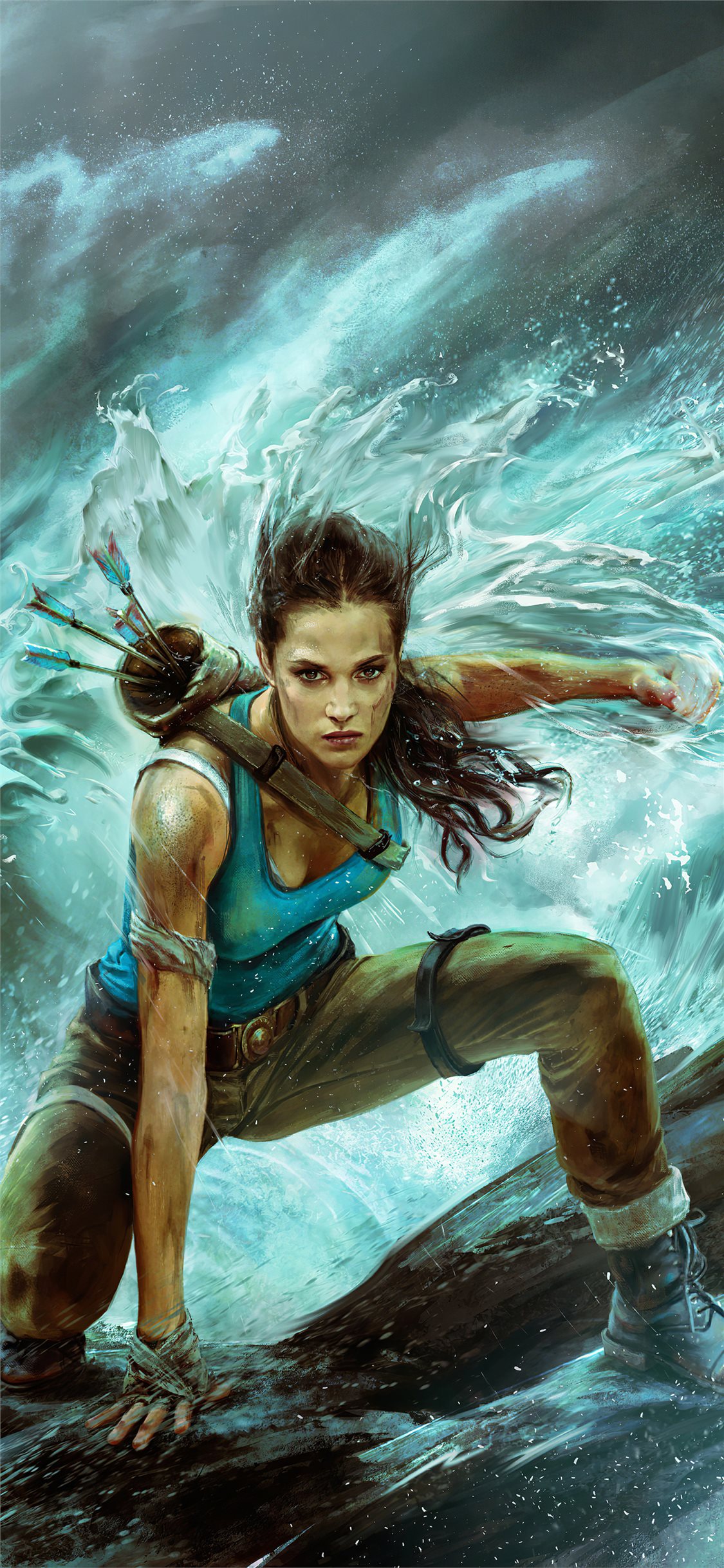 Best Tomb Raider iPhone X HD Wallpaper