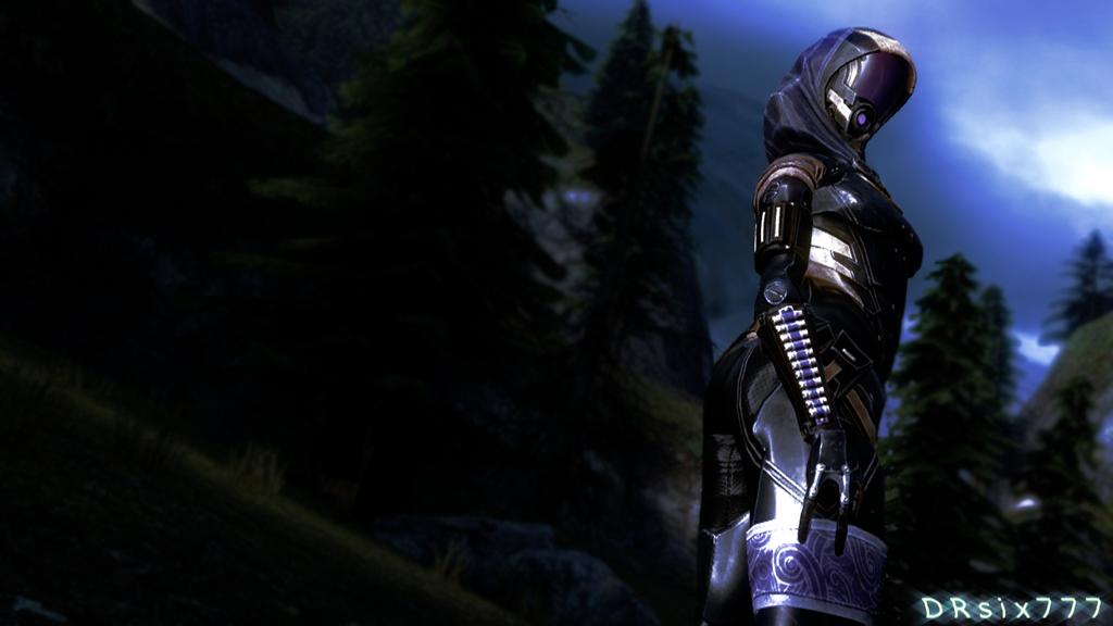 Mass Effect Quarian Wallpaper By Drsix777