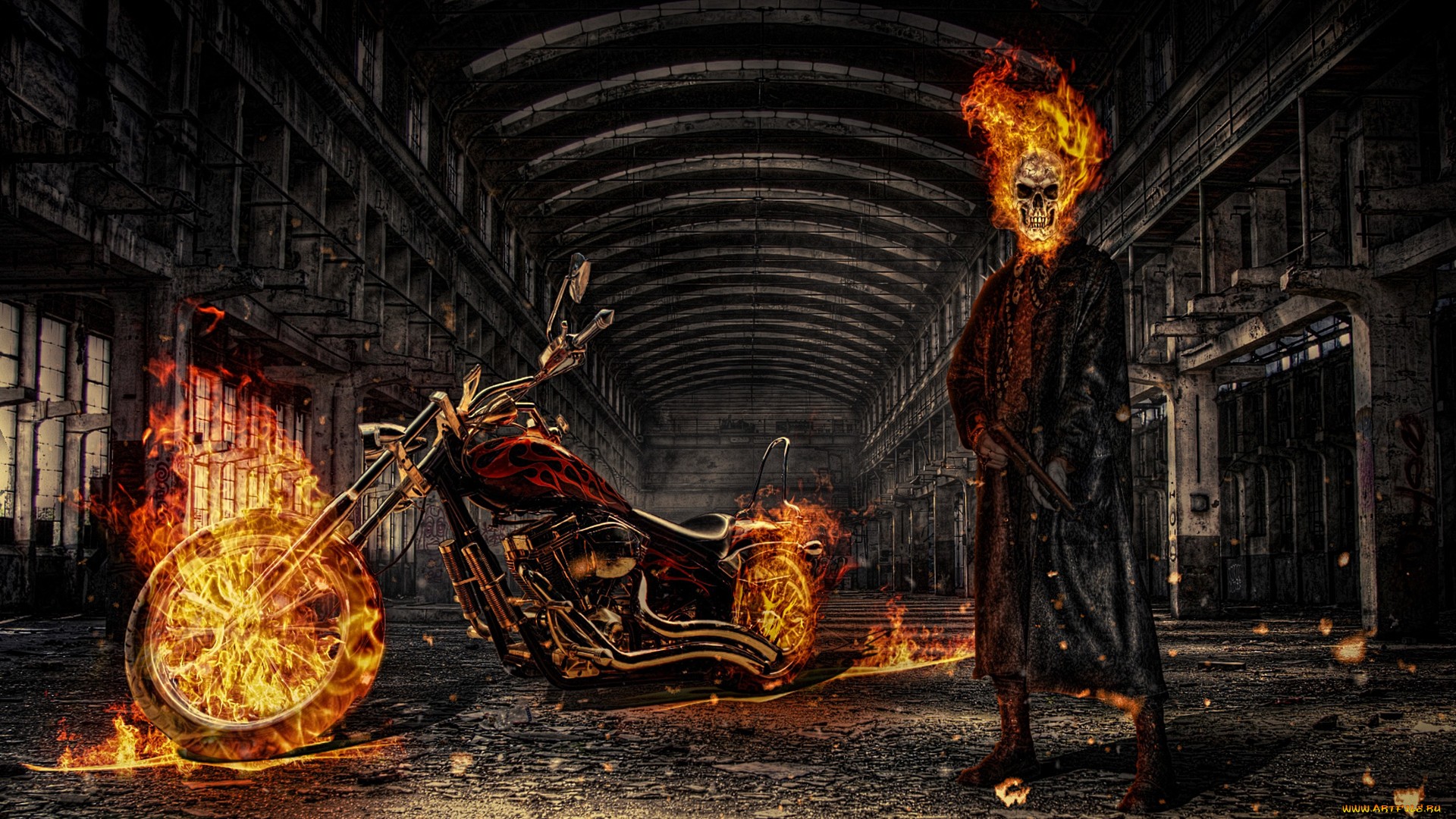 Ghost Rider HD Wallpaper Background