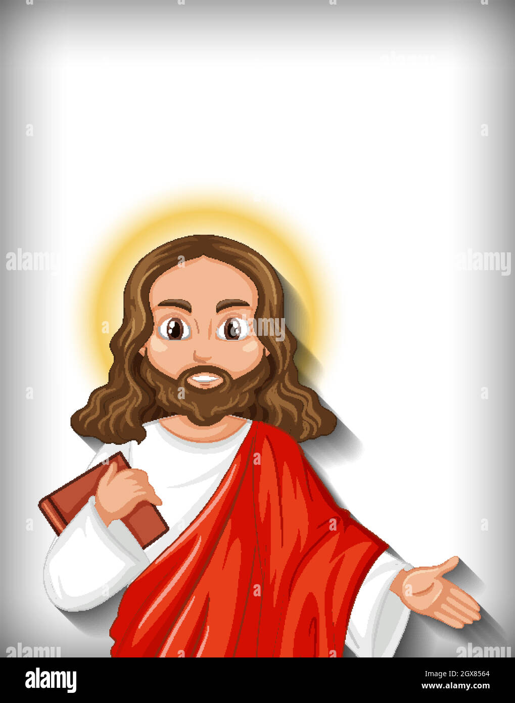Cartoon Drawing Of Jesus Christ Stock Vector Image Art   Alamy