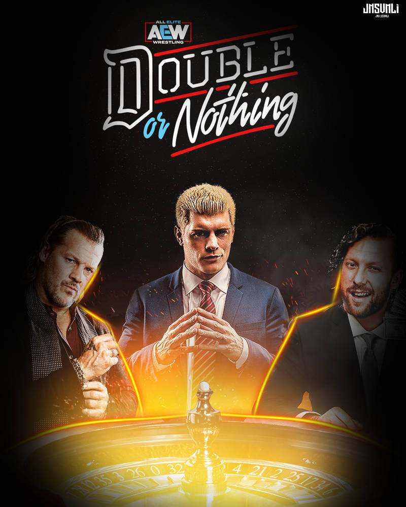 Aew Double Or Nothing Poster Jnsvmli S By