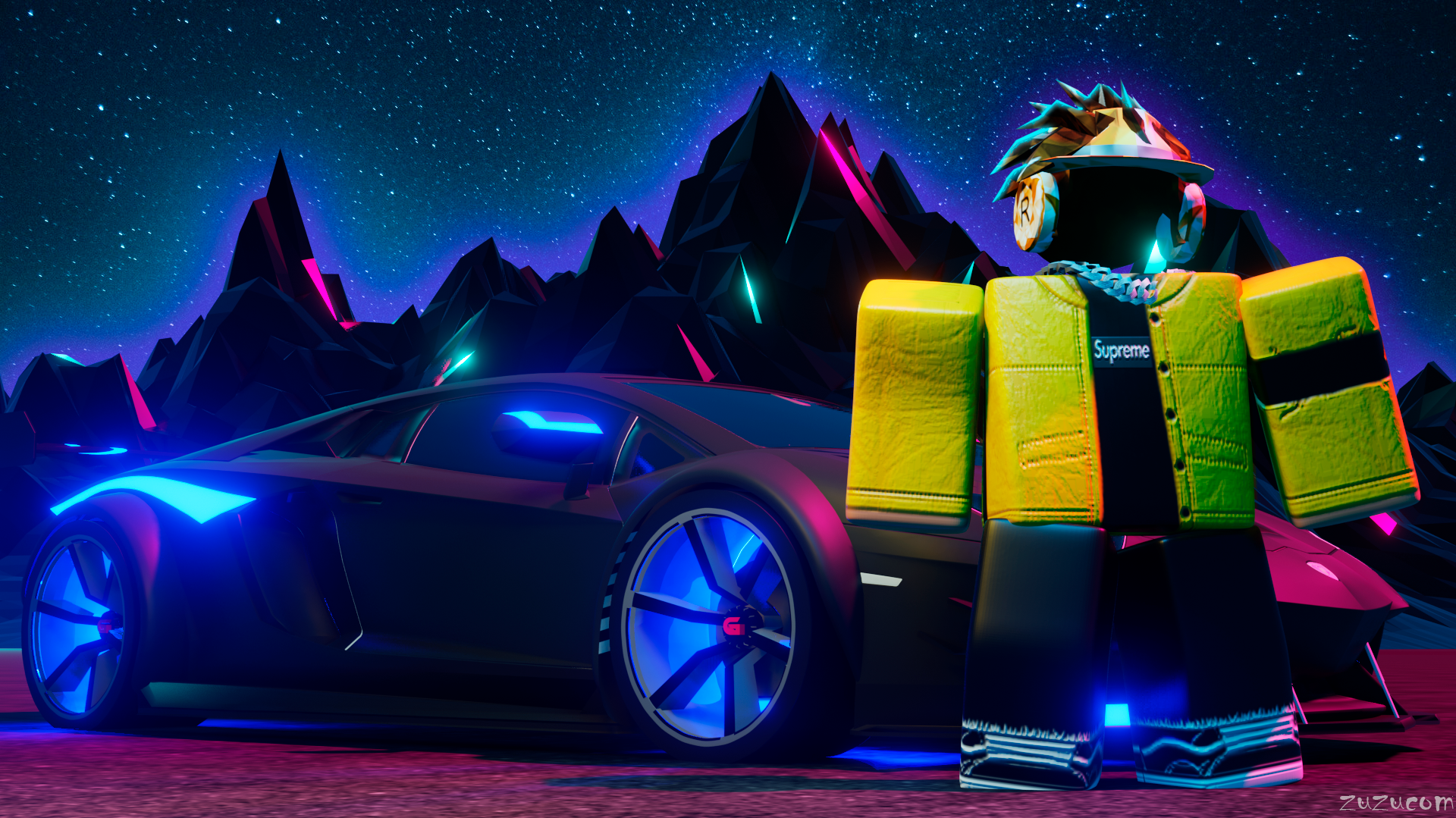 Roblox GFX - Roblox Wallpaper » by Shirasu Checkout his