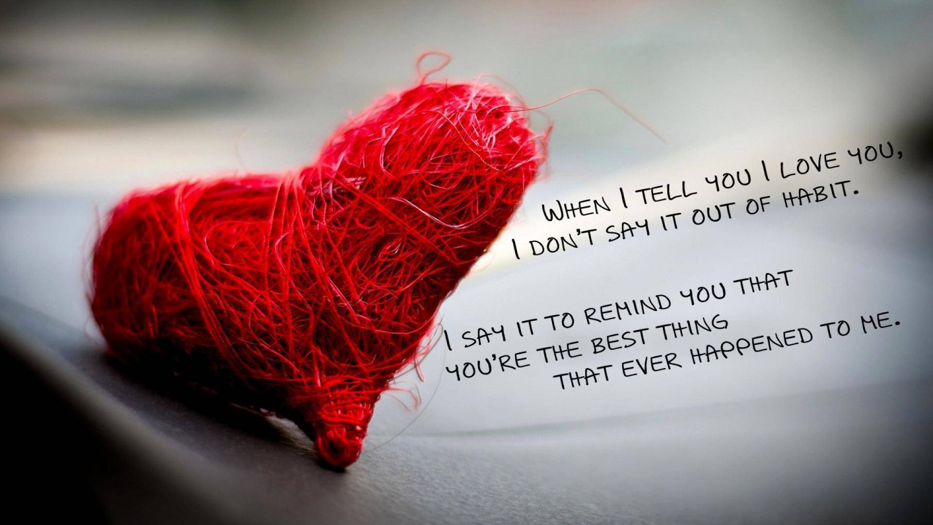Love Quotes Wallpaper