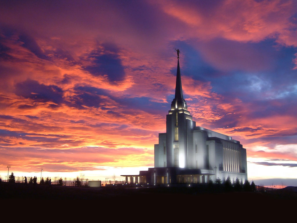 Rexburg Idaho Lds Mormon Temple Photograph