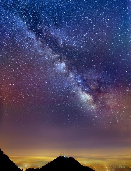 Apple Milky Way Wallpaper The Over Los Angeles