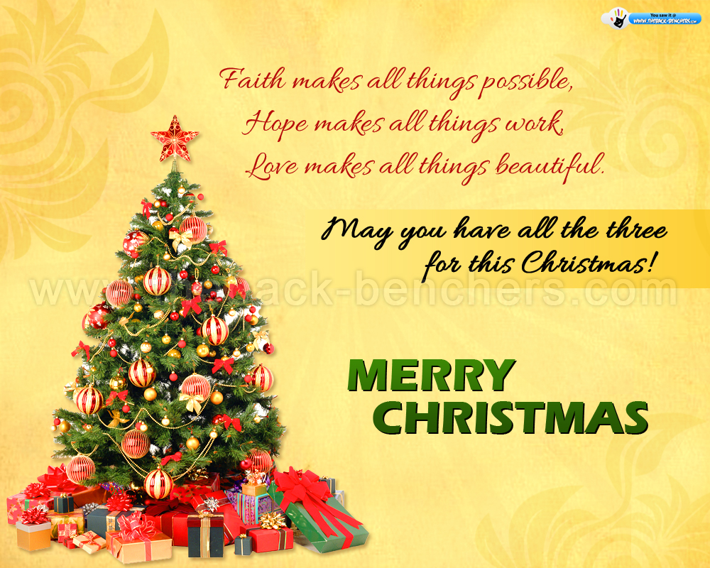 Merry Christmas Wishes HD Wallpaper Pulse