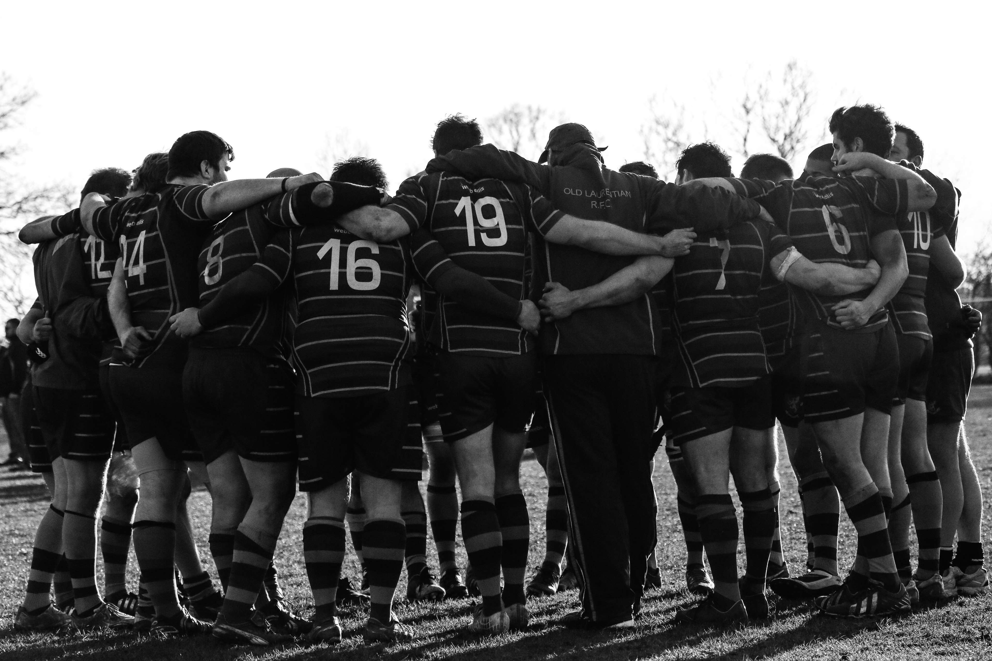 Collaboration Communication Connection Cooperation Focus Group Halftime Huddle Rugby Wallpaper