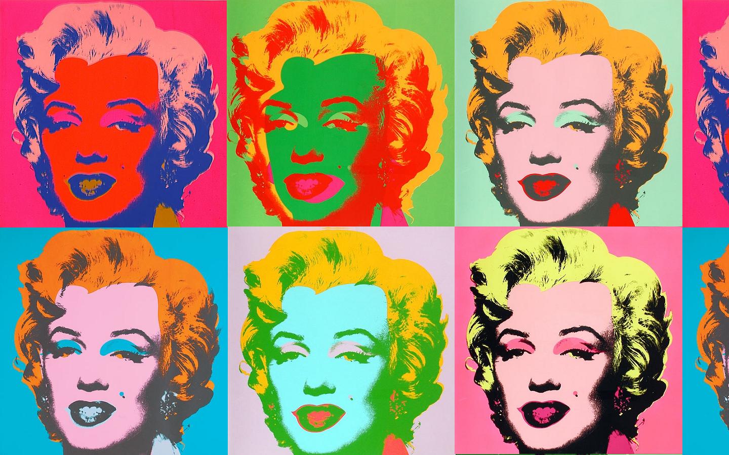 Warhol Marilyn Monroe Wallpaper