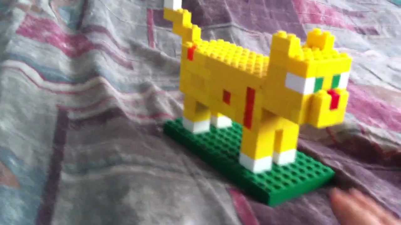 Lego Minecraft Cat Ocelot