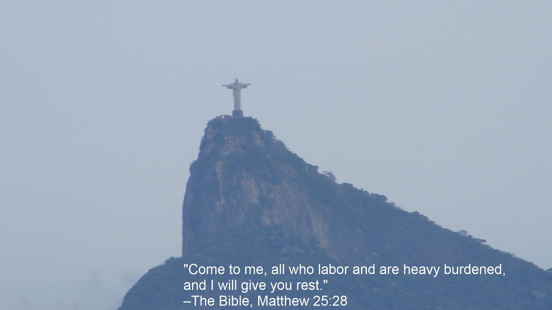 Wallpaper Quotes Brazil Bible Jesus Christ Rio De