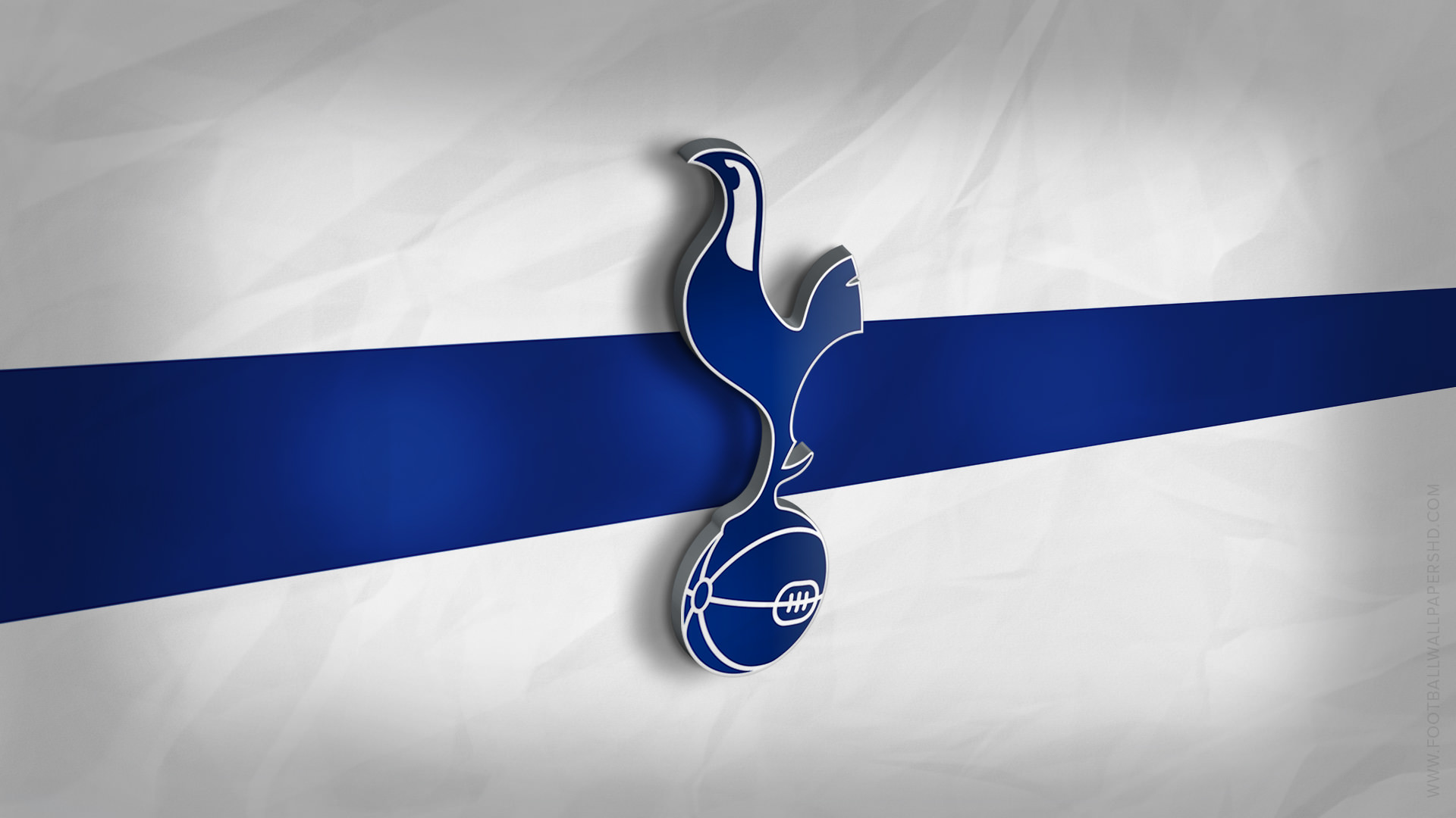 Tottenham Hotspur 3d Logo Wallpaper Football