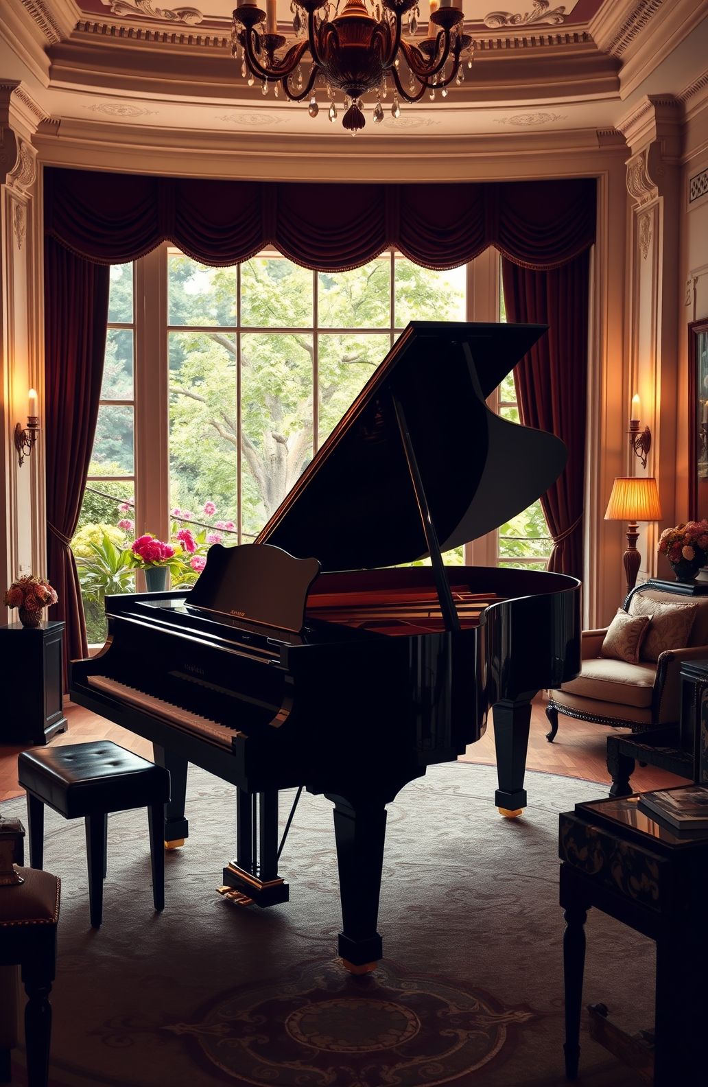 Grand Piano Wallpaper