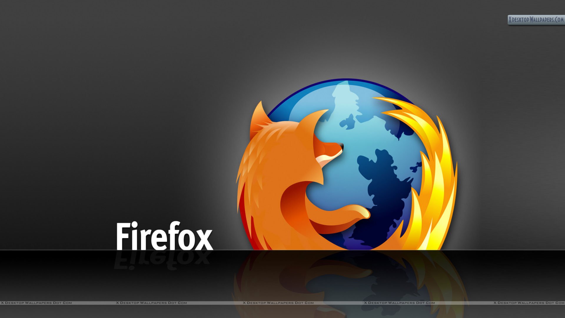 Firefox Awesome Desktop Wallpaper On Black Background