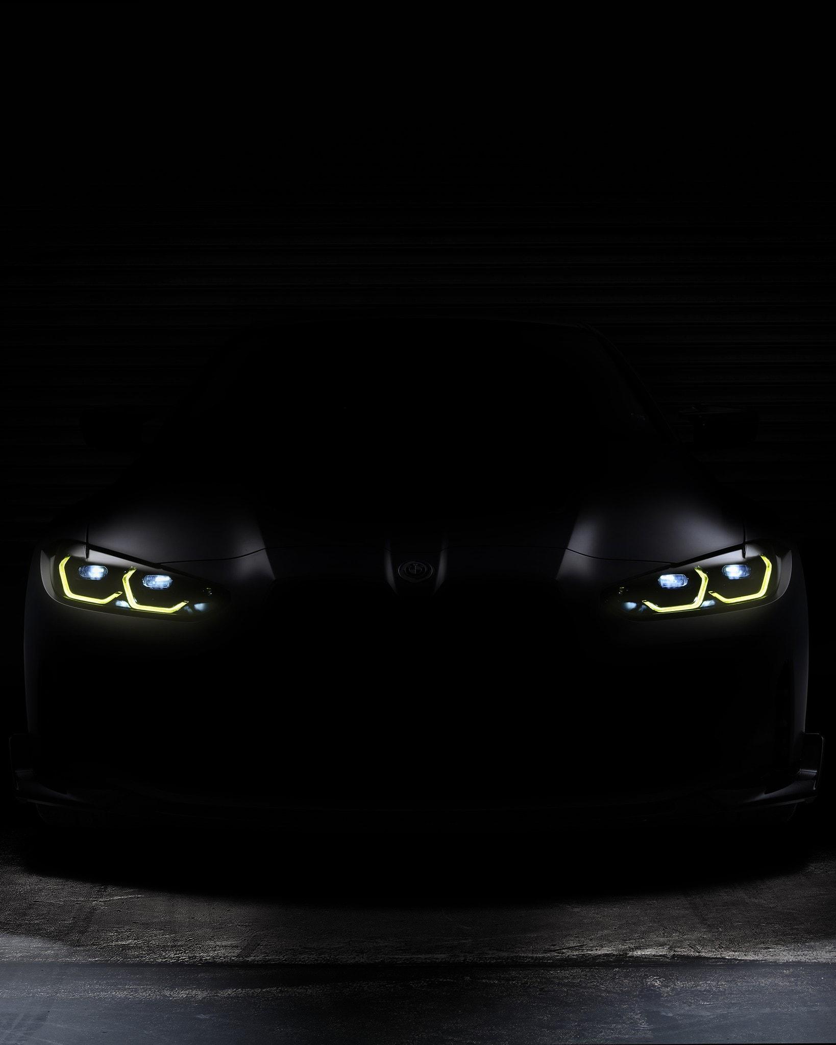 Bmw M4 Csl Teased With New Headlights And Taillights