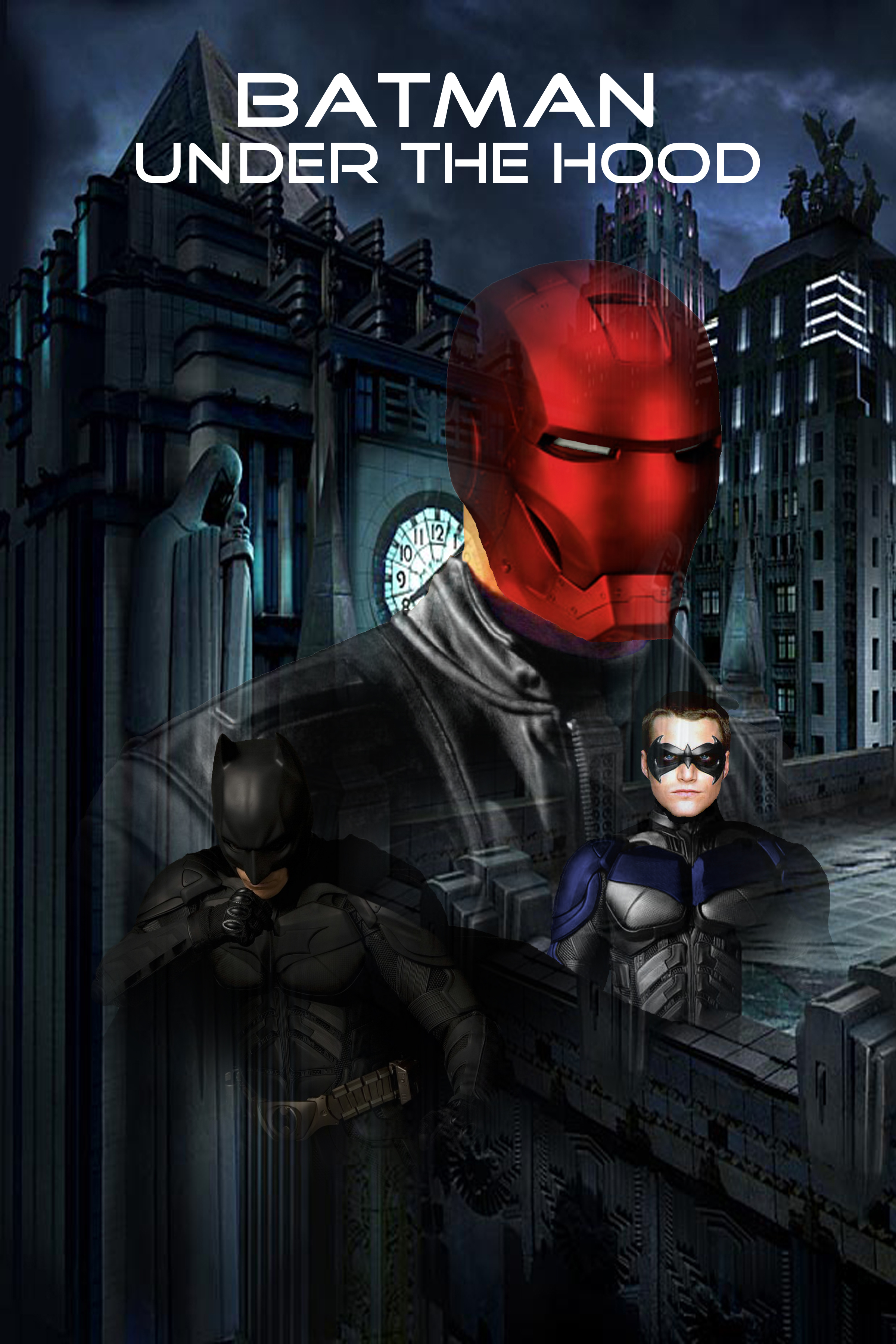 Batman Under The Red Hood Superhero Fan Art