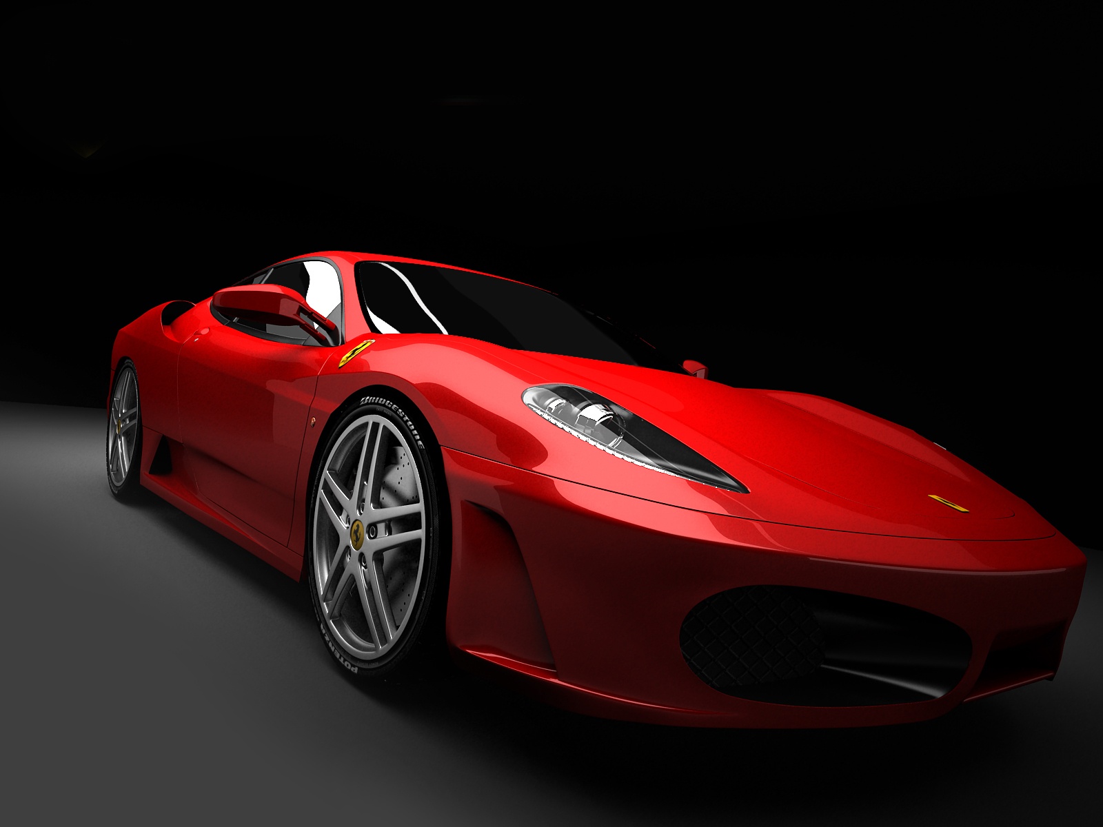 Ferrari F430 RED Wallpapers in jpg format for download 1600x1200