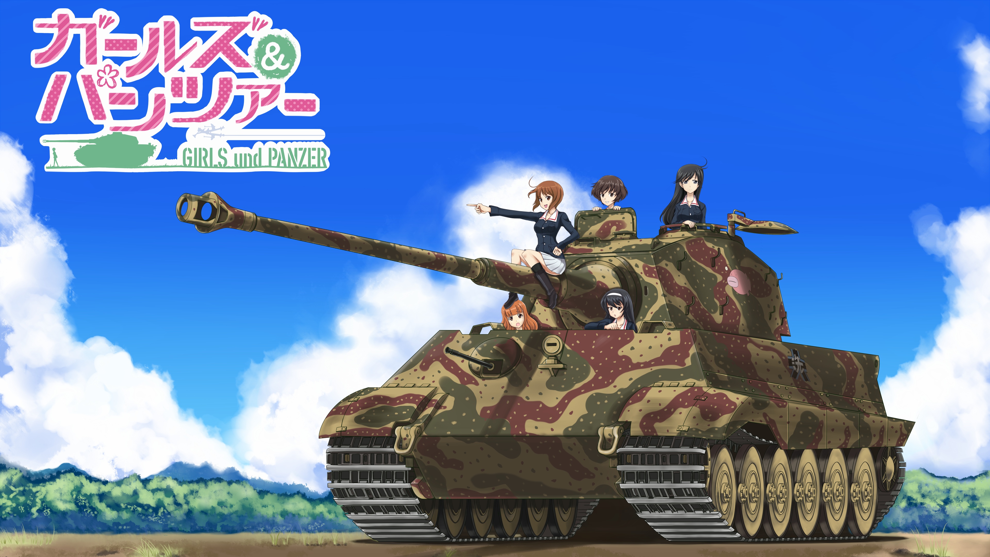Anime   Girls Und Panzer Wallpaper 3840x2160