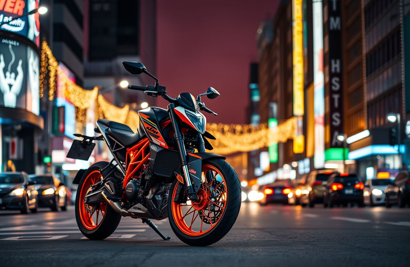 Ktm Duke Bike HD Wallpaper