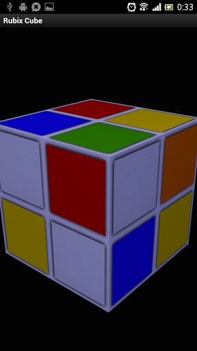 Rubix Cube Android Screenshot