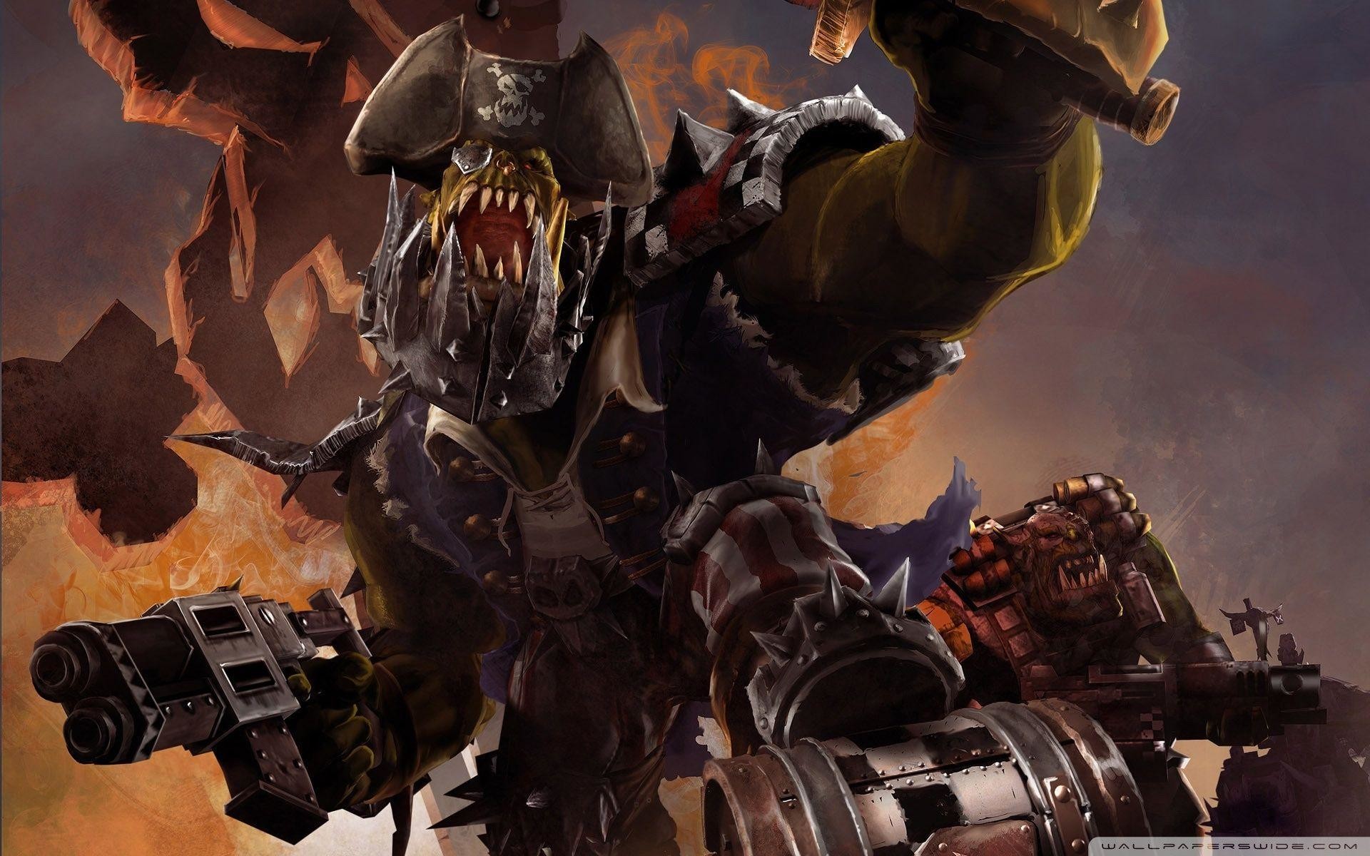 Warhammer 40k Ork Wallpaper Image