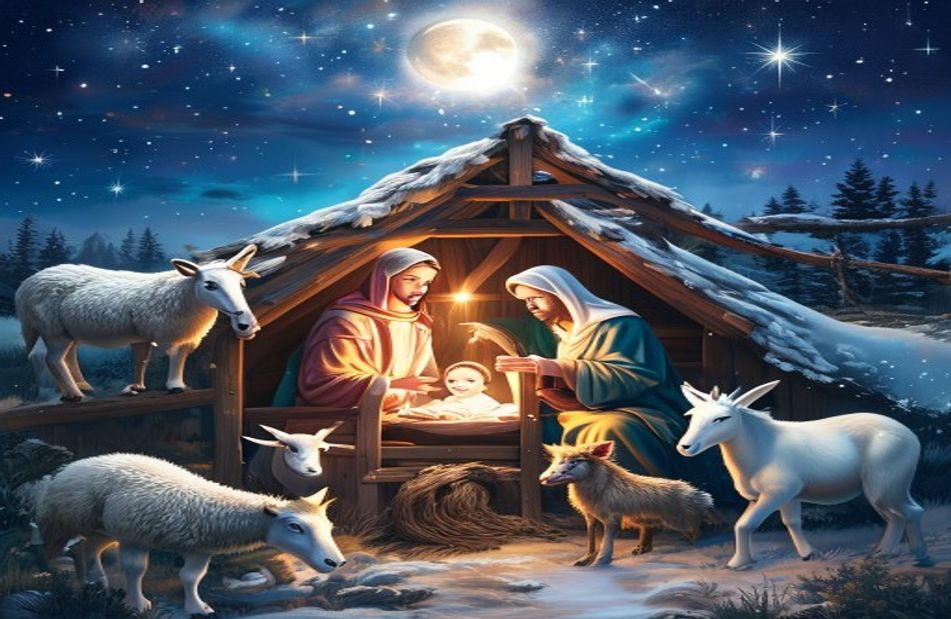 Christmas Nativity Wallpaper