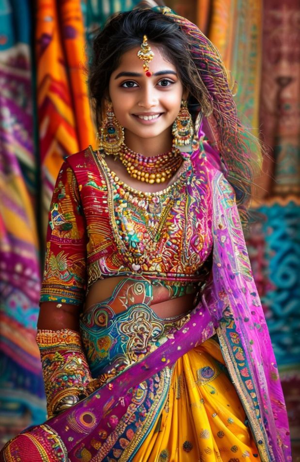 Indian Girl Wallpaper