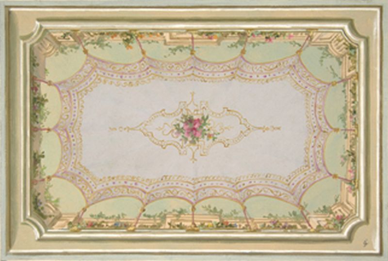 Miniature Ceiling Mural Wallpaper By Itsy Bitsy Mini