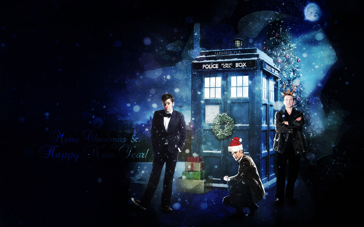 Dr Who Christmas Wallpaper - WallpaperSafari