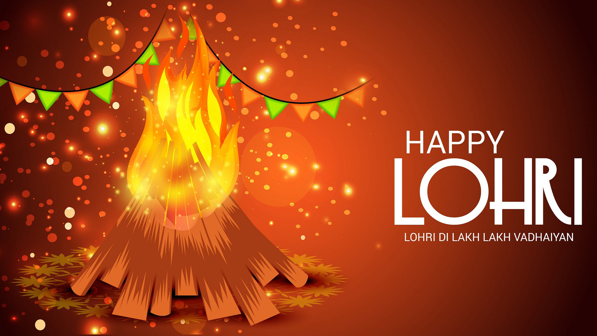Happy Lohri Festival Wallpaper Wishes Festivals