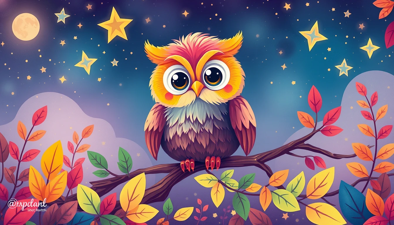 Cute Owl Wallpaper