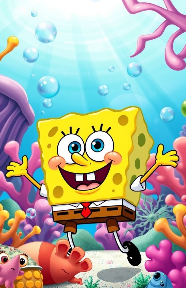 Live Spongebob Wallpaper