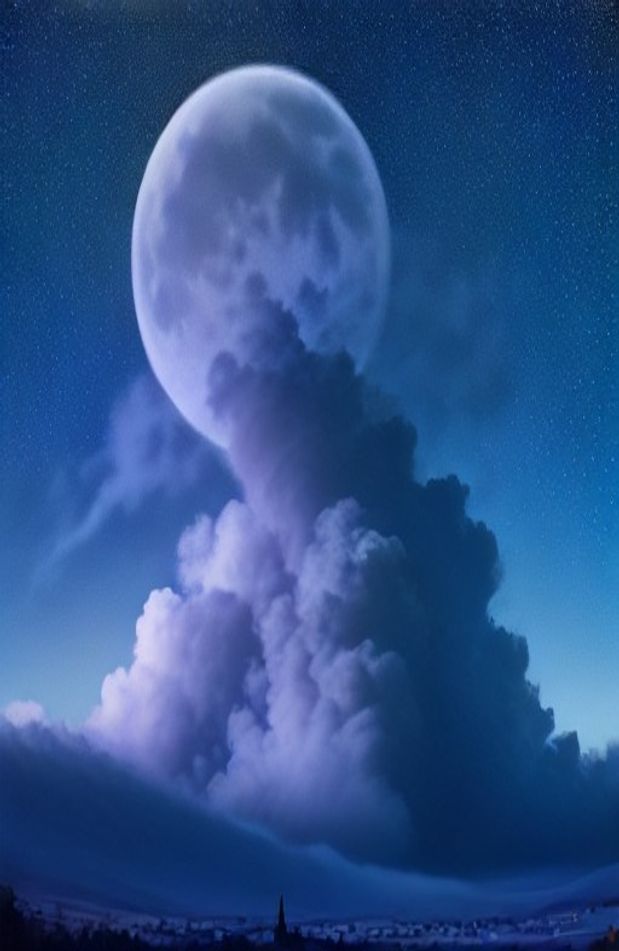 Stars And Moon Wallpaper
