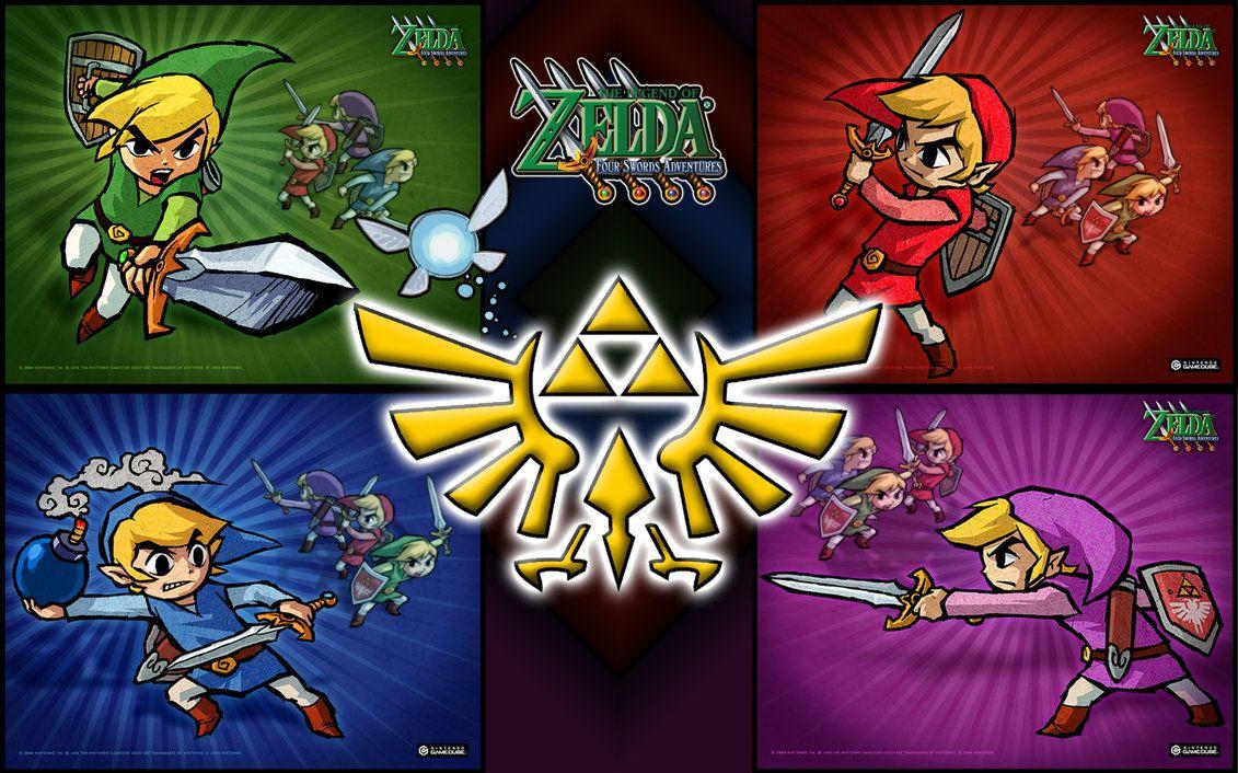 Legend Of Zelda Four Swords Legend of zelda Legend of zelda