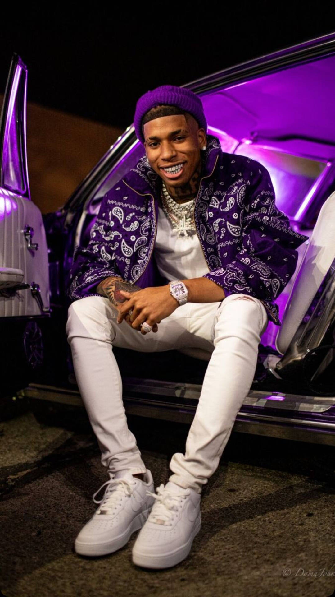 Nle Choppa Background Wallpaper