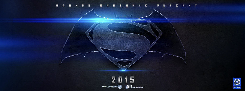 Superman Batman Logo Poster Baner By Sumitsjc