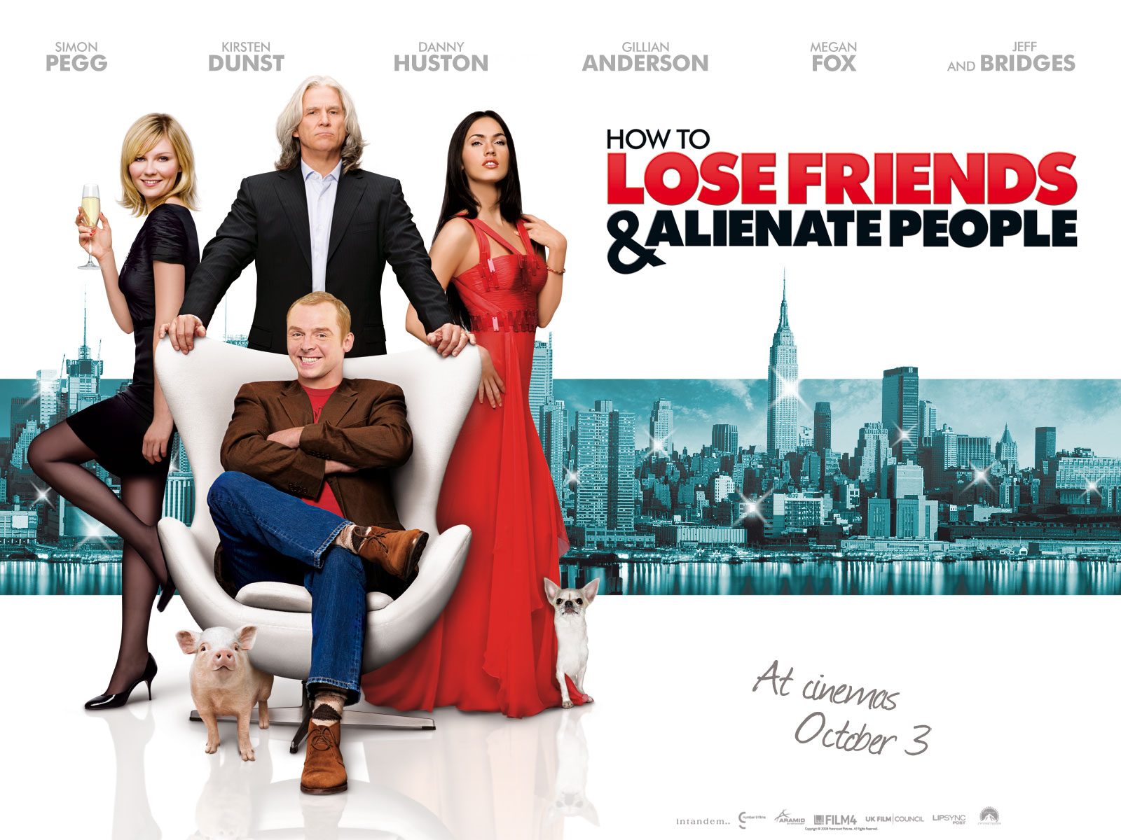 Wallpaper How To Lose Friends Alienate People Movies