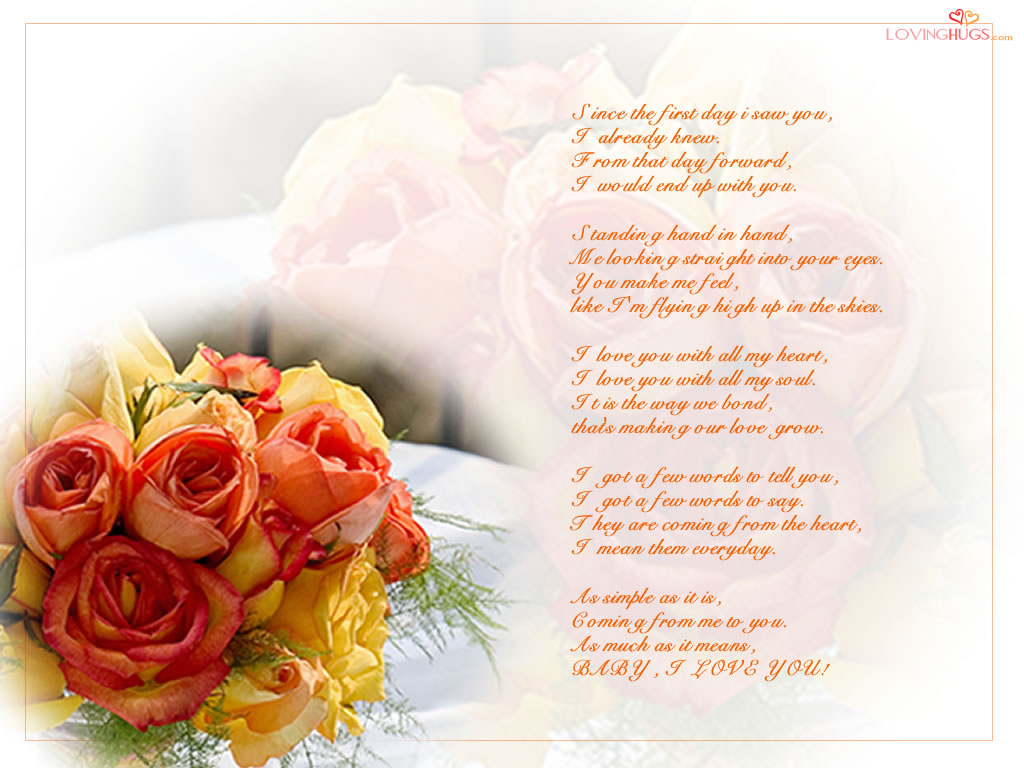 Love You Wallpaper Poetry Of Poems