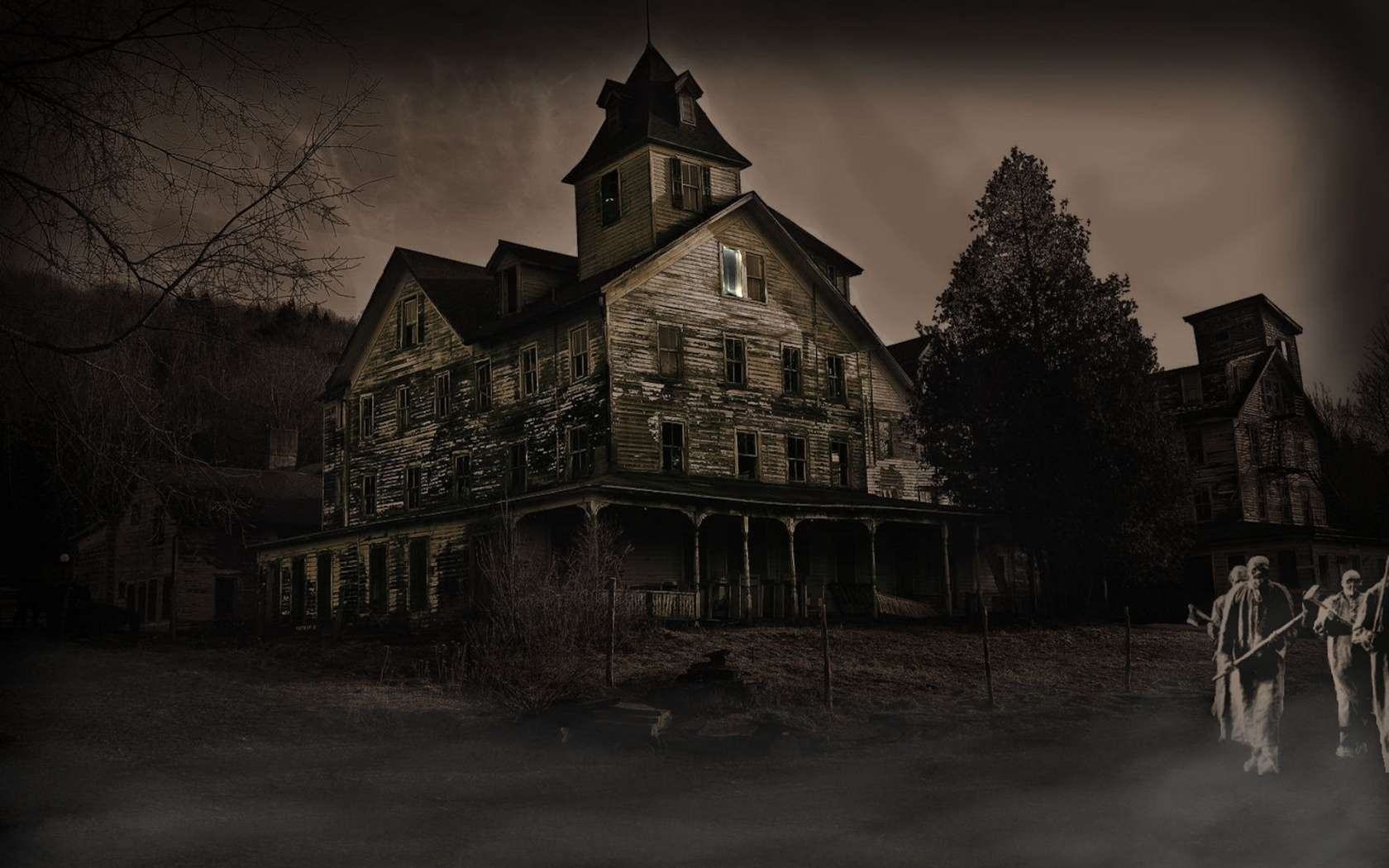 Haunted House Wallpaper 1680 x HD Wallpapers Backgrounds haunte 1680x1050