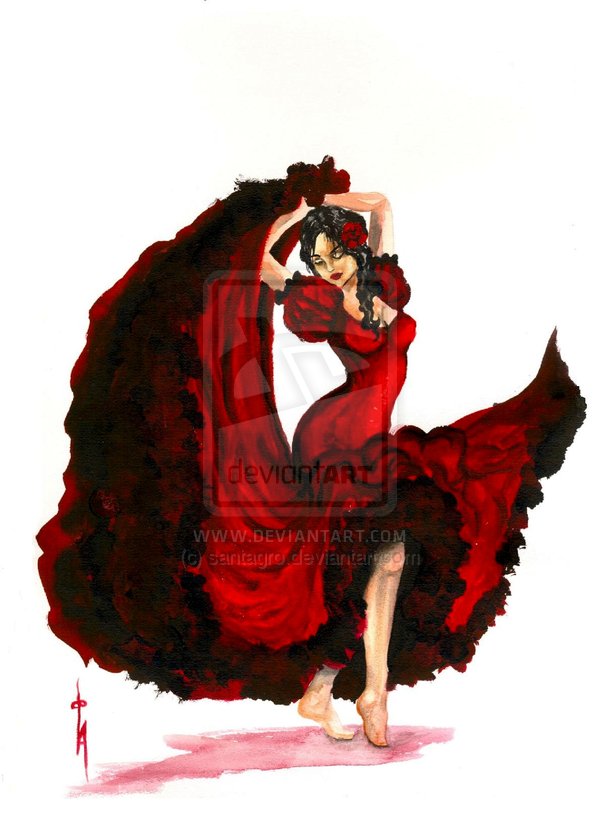Flamenco Wallpaper By Santagro