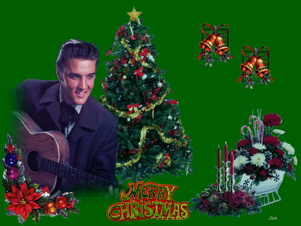 Elvis Presley Christmas Wallpaper