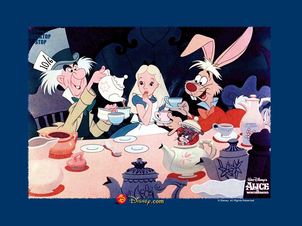 48 Disney Alice In Wonderland Wallpaper On Wallpapersafari