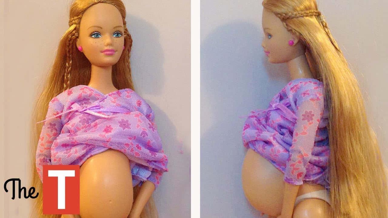 Funny Barbie Pregnant Belly Pictures Wallpaper