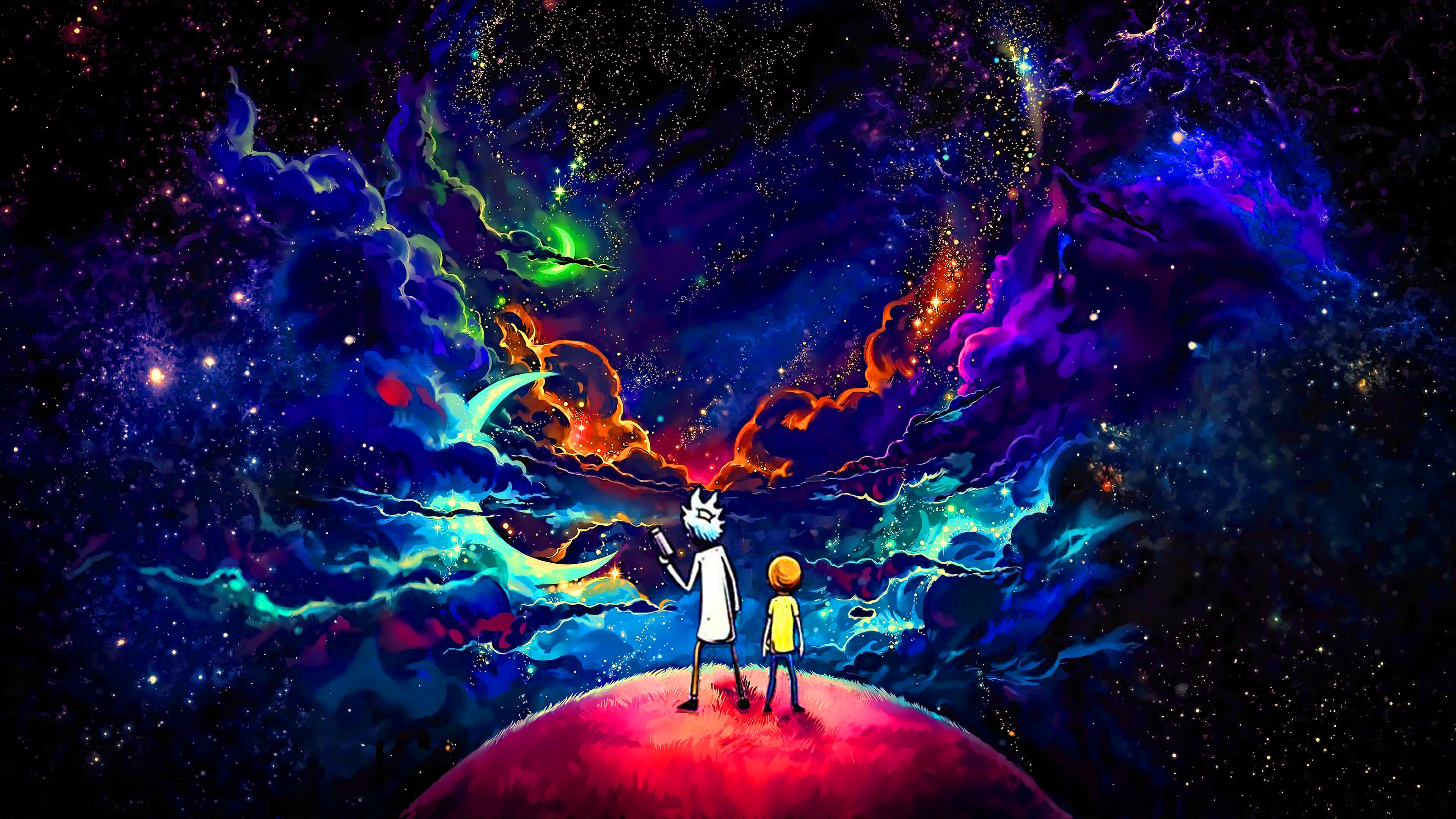Rick And Morty 4k Wallpaper