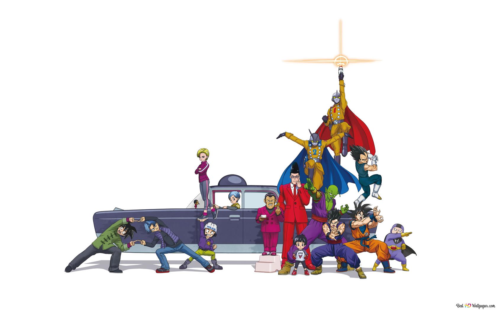 Dragon Ball Cartoon Characters 8k Wallpaper