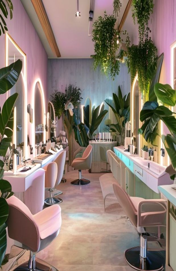 Beauty Salon Wallpaper