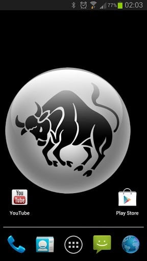 View bigger   Zodiac 3D Taurus Wallpaper for Android screenshot