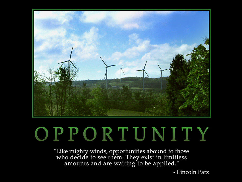 Motivational Wallpaper On Opportunity Lincoln Patz Dont Give Up