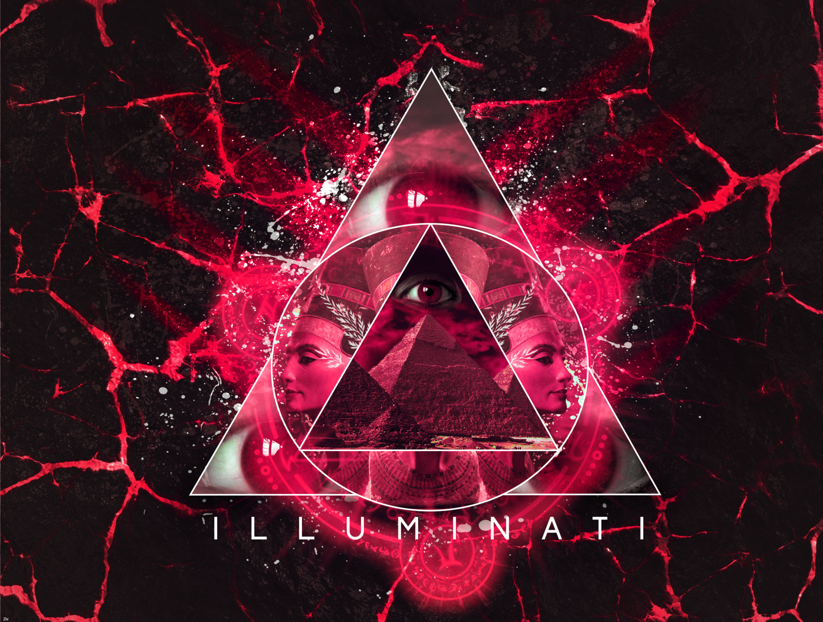 Illuminati Logo Wallpaper Wal